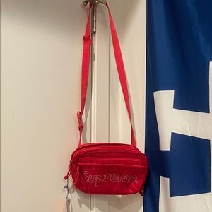 Supreme Bold Red Crossbody Bag